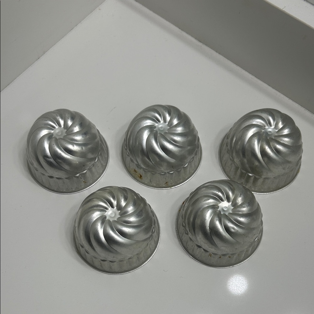 Vintage Jello Mold Set of 5